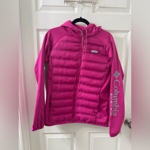 Columbia Fuchsia Hooded Jacket